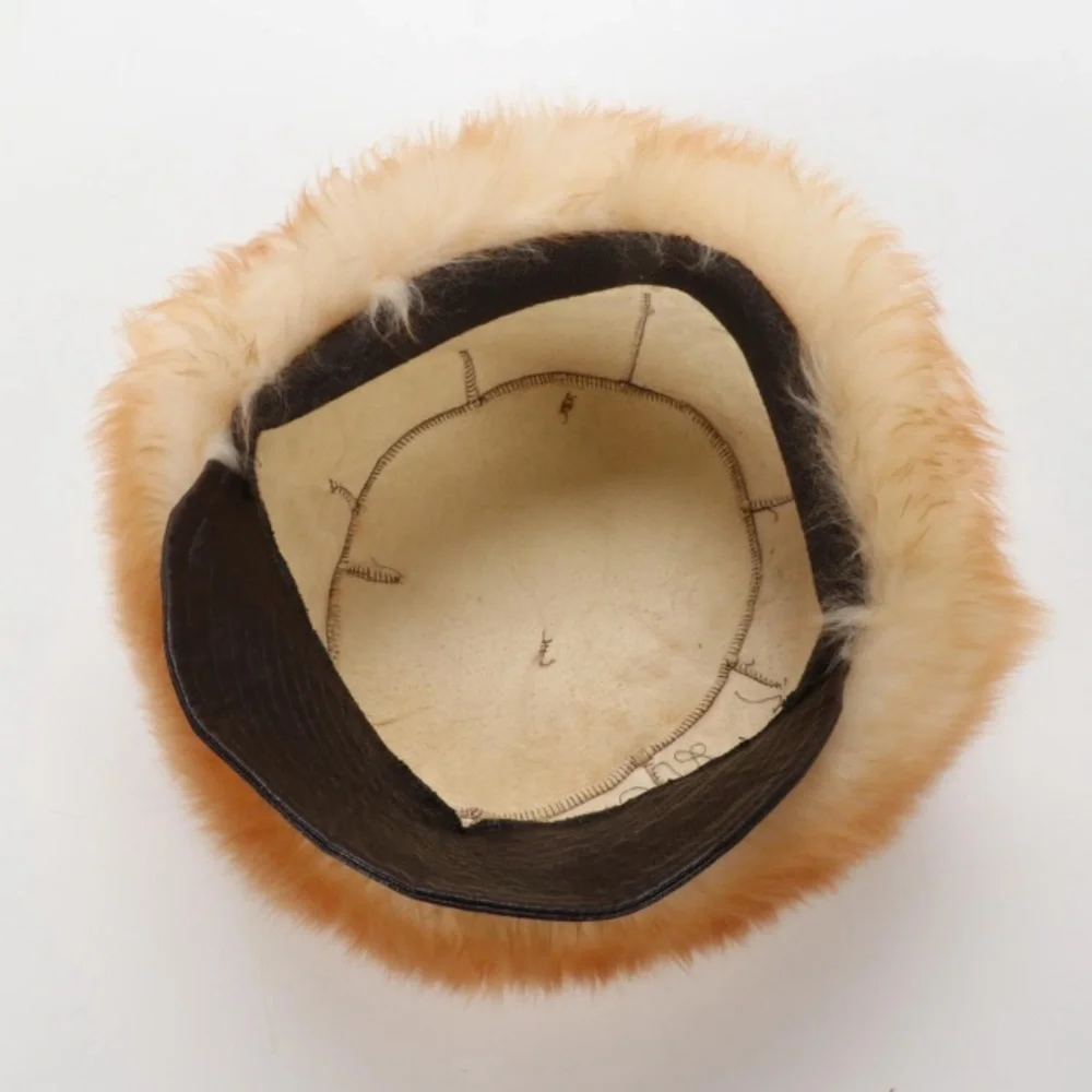 Italian shearling hat - Picture 6 of 6
